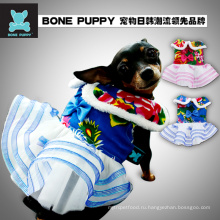 Оптовая fiower дизайн фестиваль Pet собака щенок свадебное платье одежда